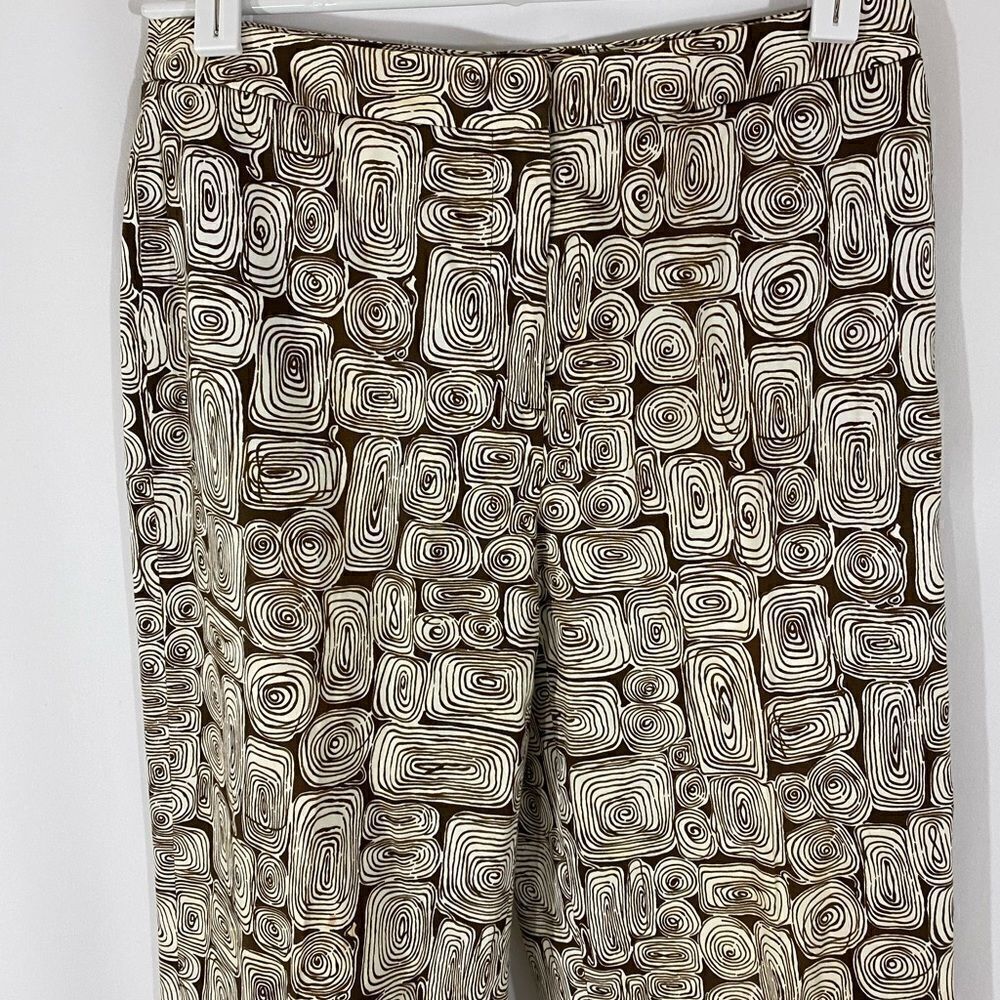 NWOT Talbots Geometric Print Ankle Pants